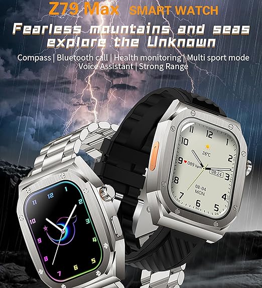 ZenithGear - Waterproof Smart Watch with Heart & Sleep Monitor