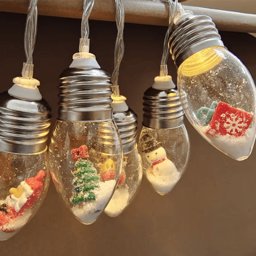 MerryShine – Holiday LED Bulb String Lights