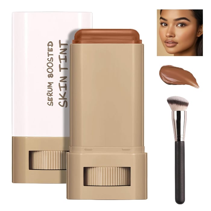 GlowVeil – Serum Infused Skin Tint Stick for Radiant Coverage