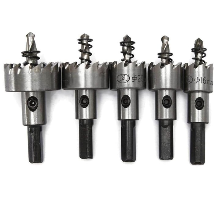 SteelBite – Drill Bit Hole Set for Metal (5 pcs)