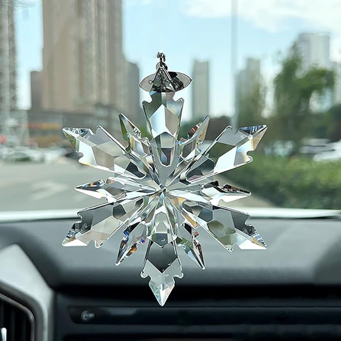 FrostGleam – Sparkling Crystal Suncatcher