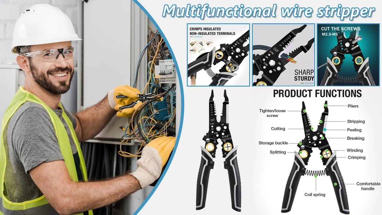 WireWizard - All-in-One Stripping Pliers