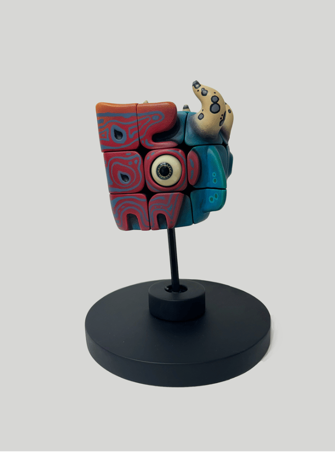 CubeFiend – Handmade Art Toy Meets Puzzle Monster