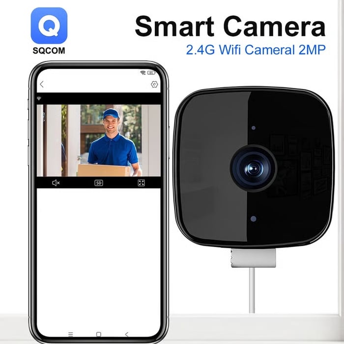 VisionGuard – 24/7 Color Night Security Camera