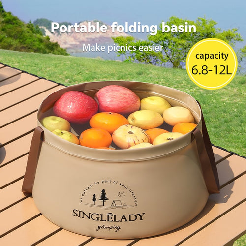 AquaFold – Portable Foldable Multi Use Bucket