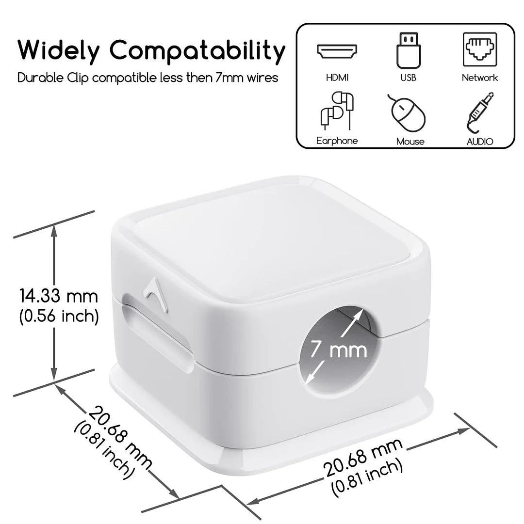 MagTidy – Magnetic Cable Organizer Hub