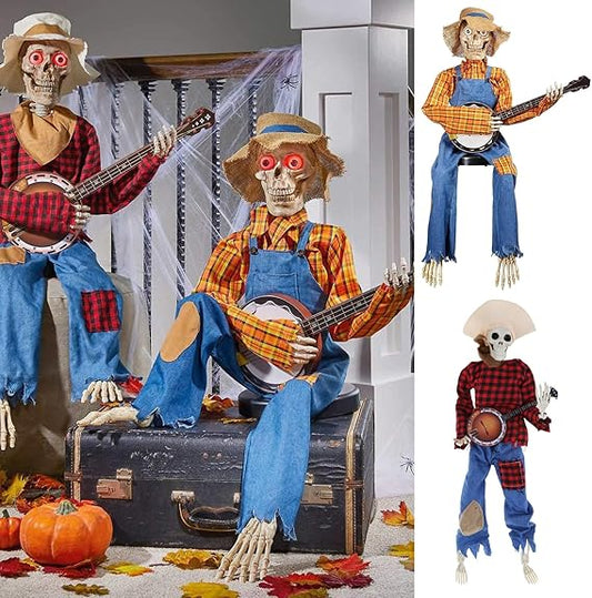 BanjoBones – Animated Musical Skeleton Figurine