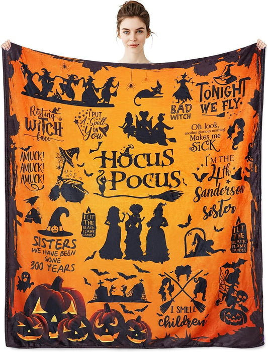 SpookySnuggle – Halloween Comfort Blanket