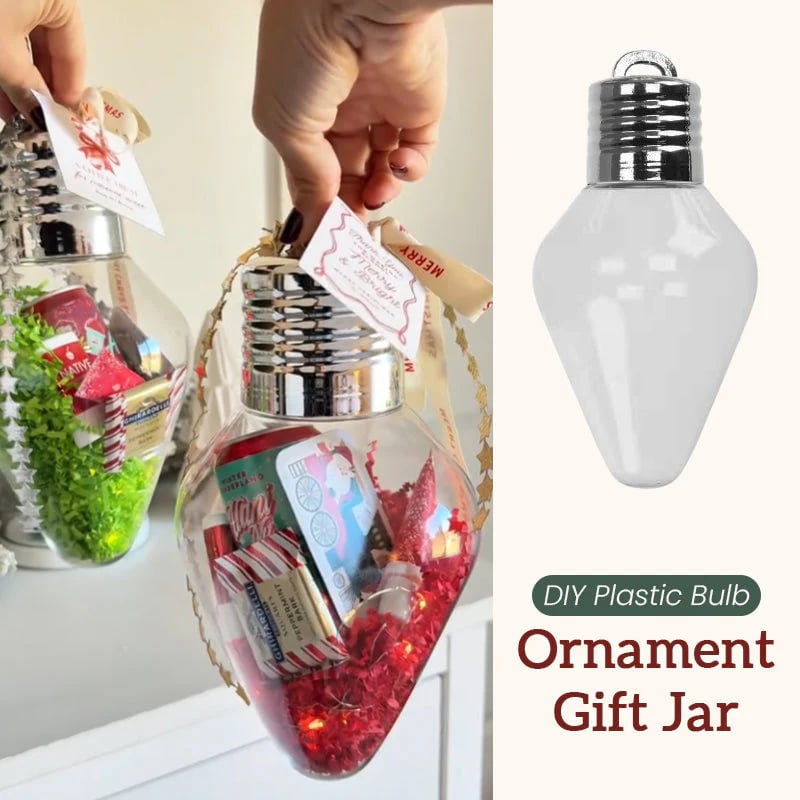 HolidaySpark – Christmas Light Bulb Gift Jar