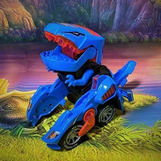 DinoRacer – LED Transforming Beast Car
