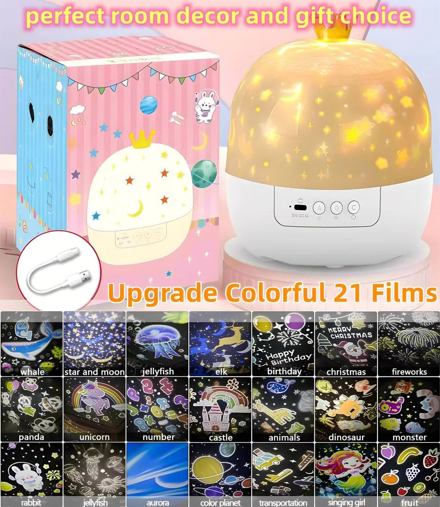 CosmoGlow – Starry Sky Night Lamp