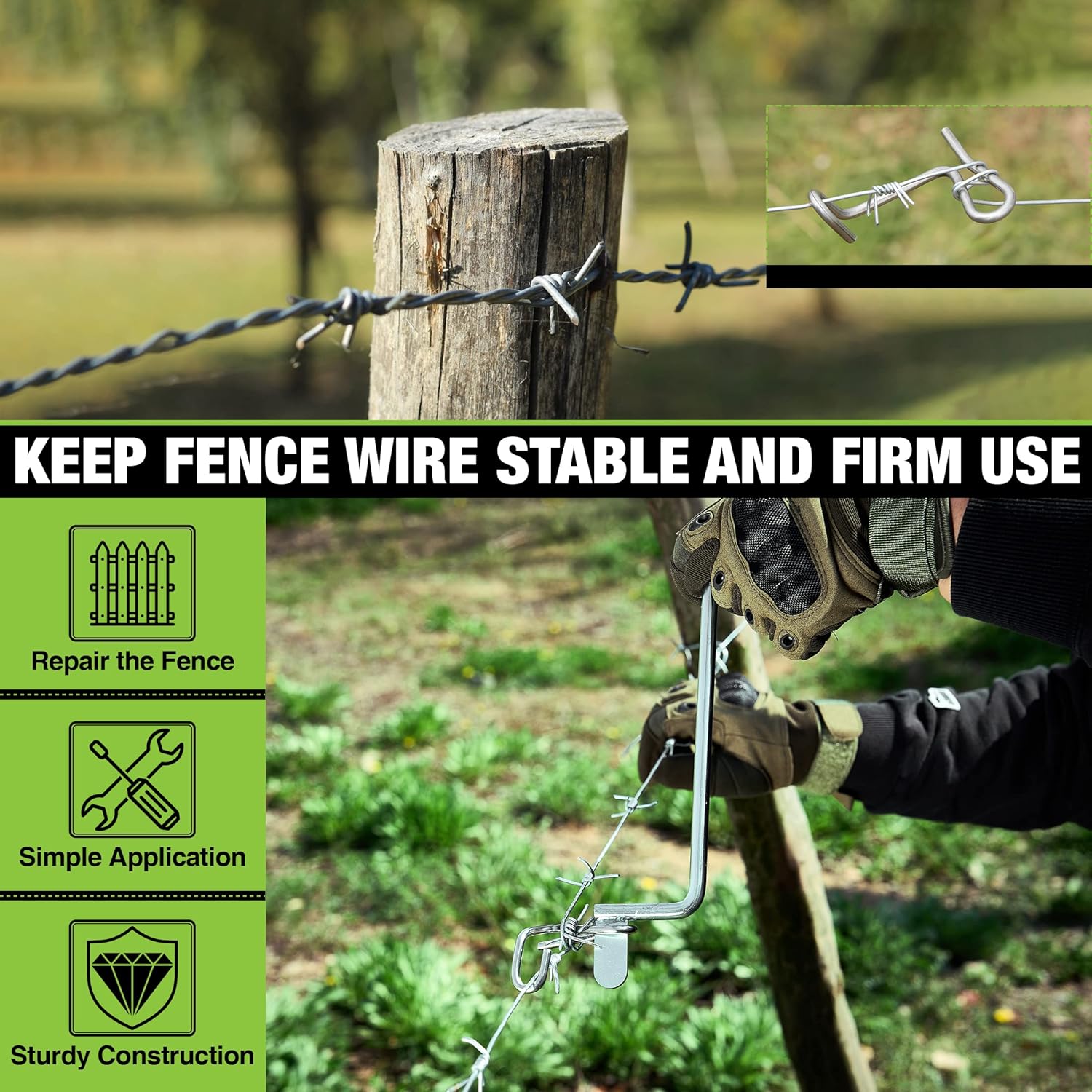 PowerClamp – Heavy Duty Wire Clips & Steel Tool