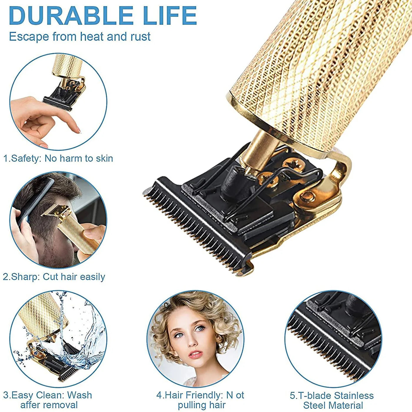 EdgeCraft – High-Performance Hair Trimmer