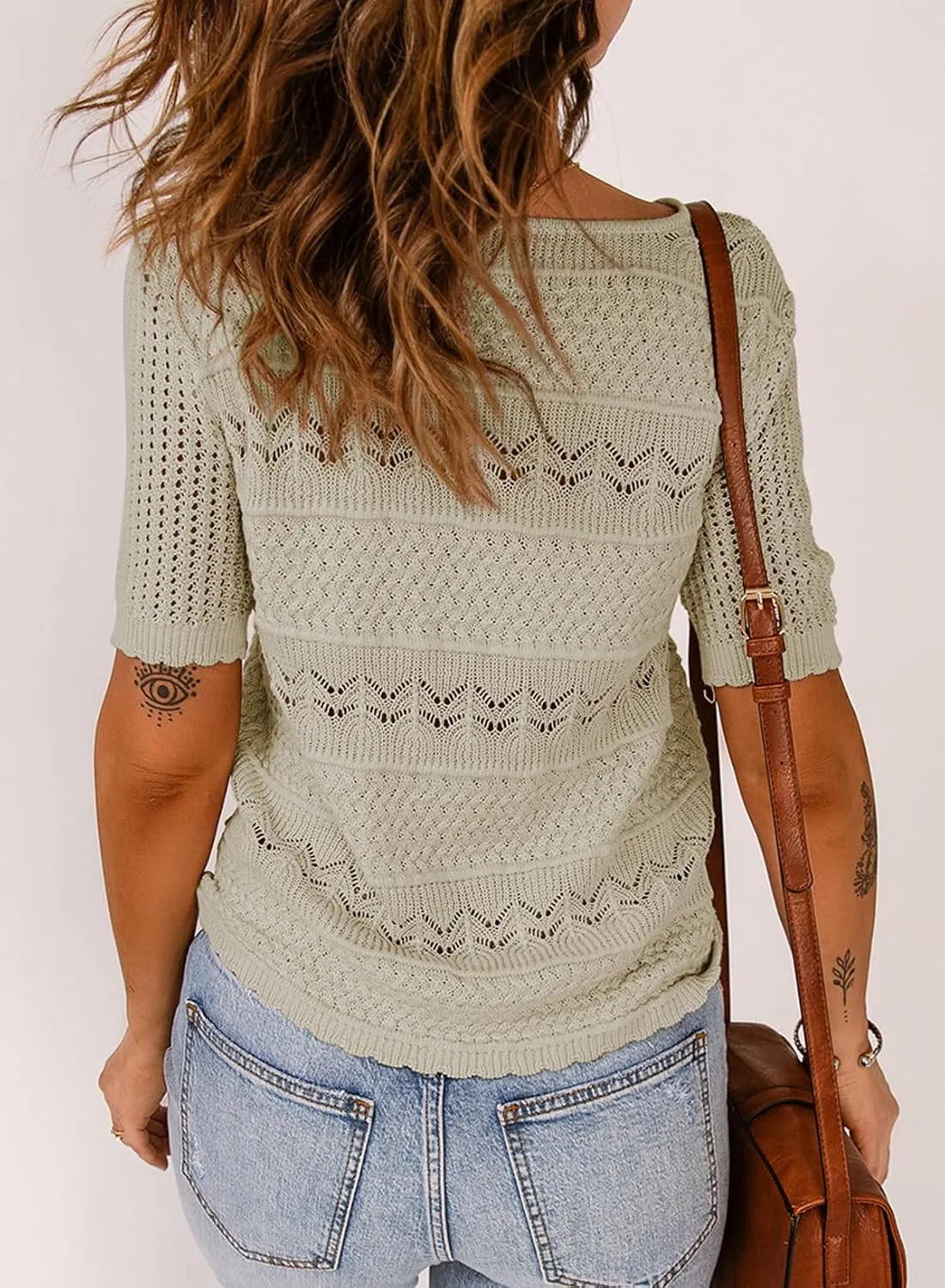 VelvetEase – Chic Knit Sweater Top