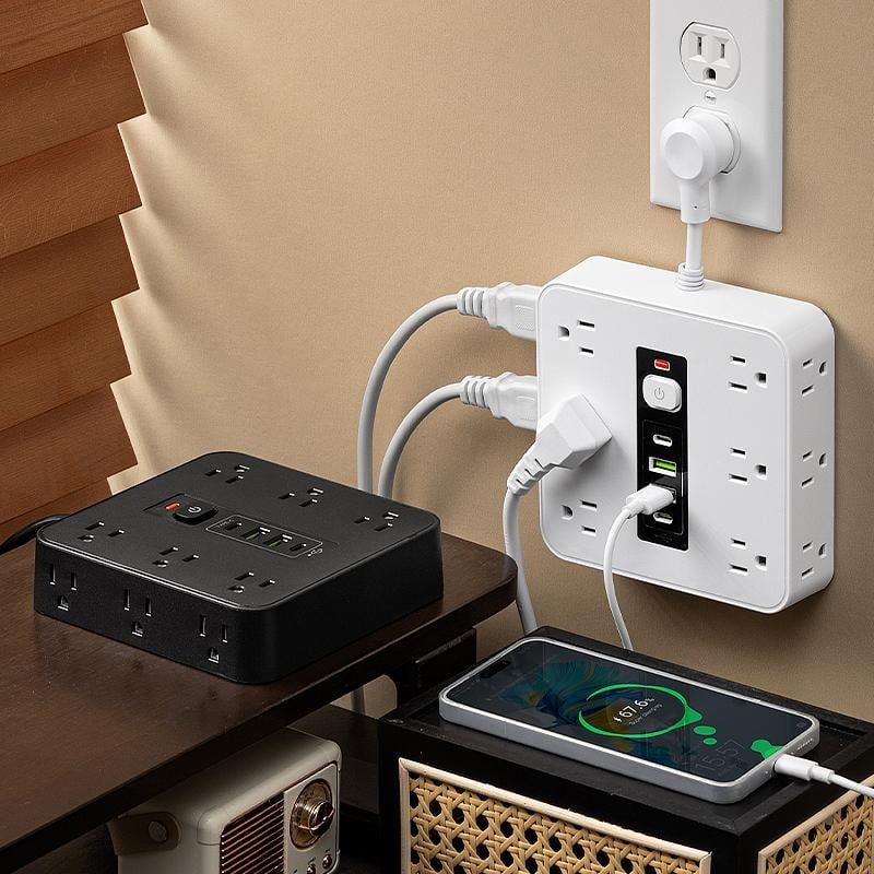 PowerHive - 16-in-1 Smart Surge Hub for Total Control
