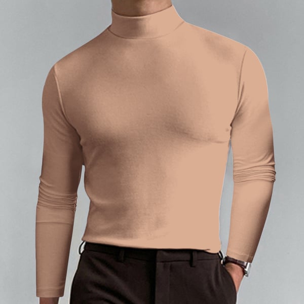 UrbanEdge – Stylish Mock Neck Tee