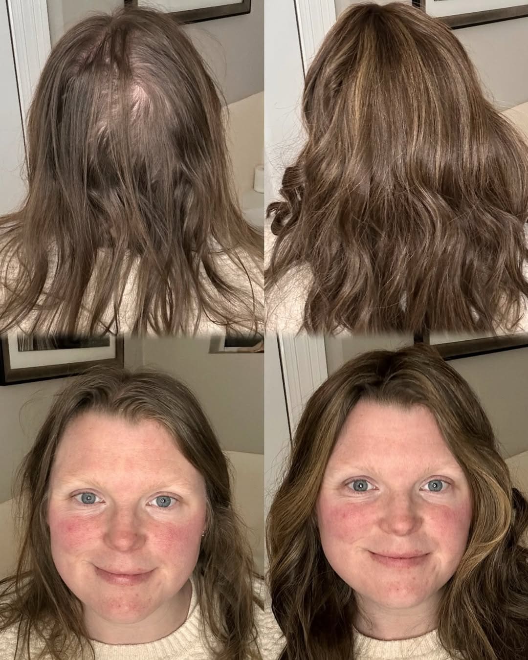 GlamAura – Women’s Natural Lace Wig