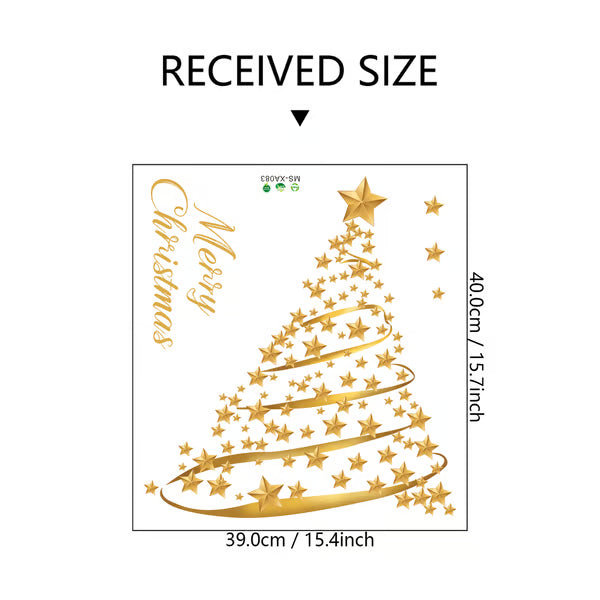 FestiveGlow – Christmas Wall Sticker Set