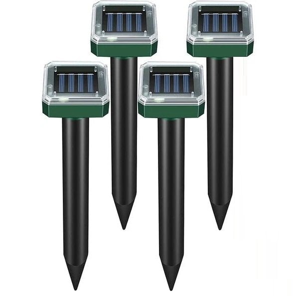 SolarGuard – Ultrasonic Pest Repeller for Moles, Mice & Snakes