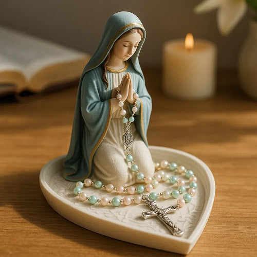 DivineGrace – Virgin Mary Rosary Holder