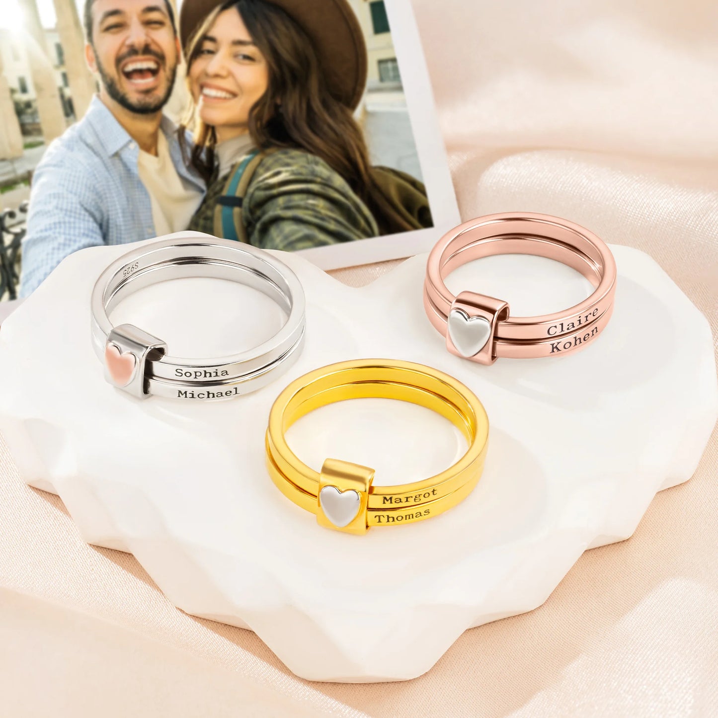 EternaBands – Personalized Family Name Rings