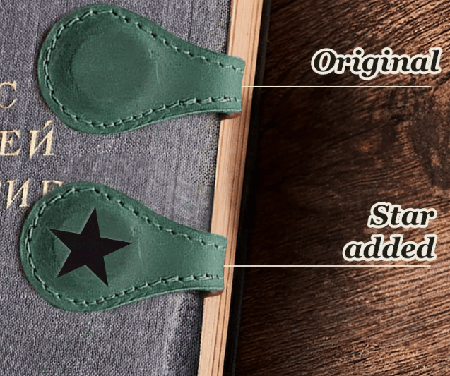 ReadLux - Stylish Leather Bookmark for Book Lovers