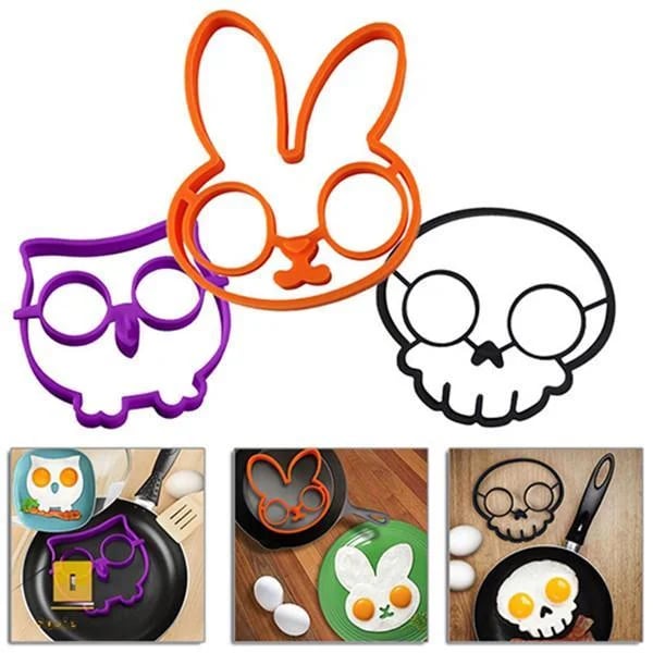 SkullSizzle – Spooky Fried Egg Mold