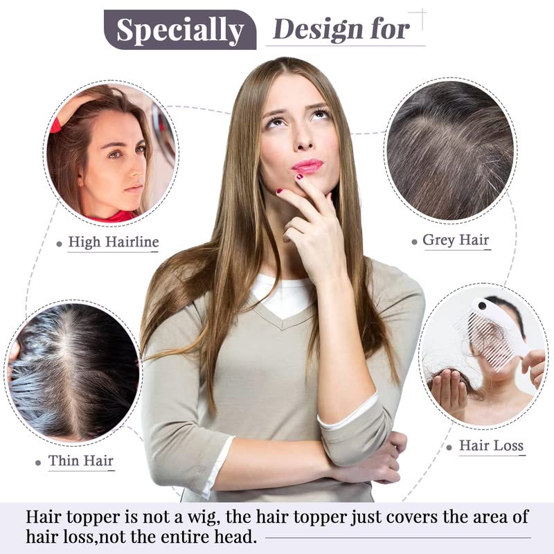 VelisseBloom – Lightweight Wavy Hair Topper