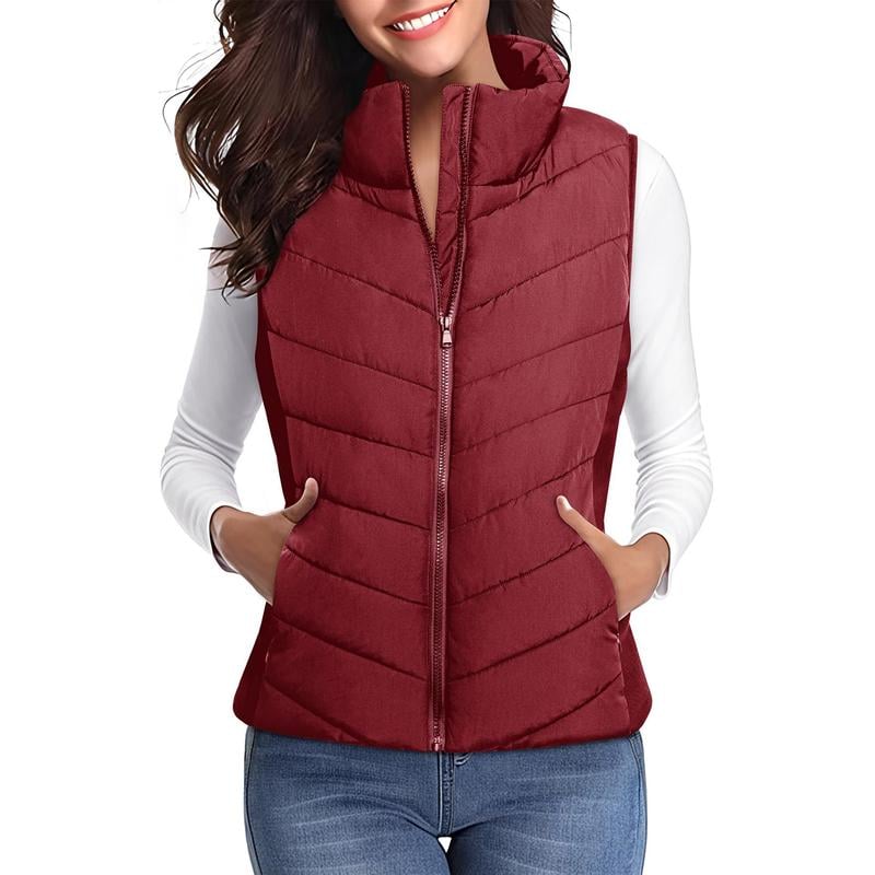 CozyZip – Women’s Sleeveless Puffer Vest