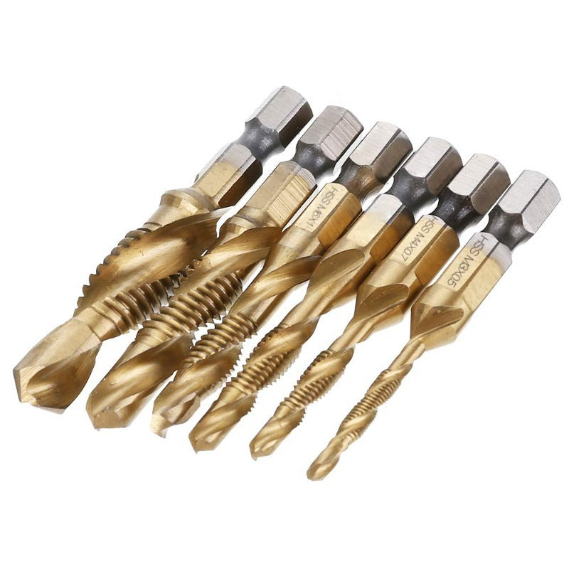 TapForge – Titanium Drill Tap Bit Set