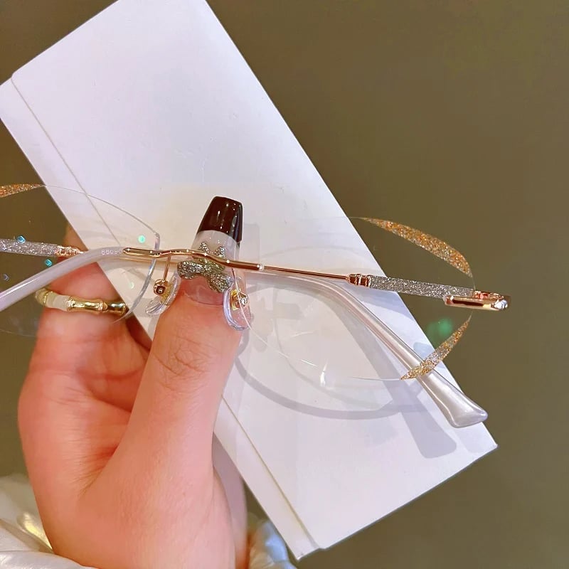 LumiLens – Women’s Rimless Blue Light Glasses