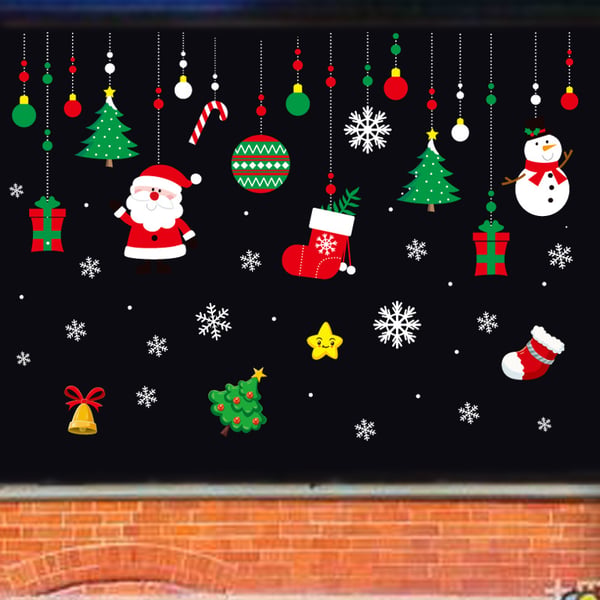 FrostyClings – Reusable Christmas Window Stickers