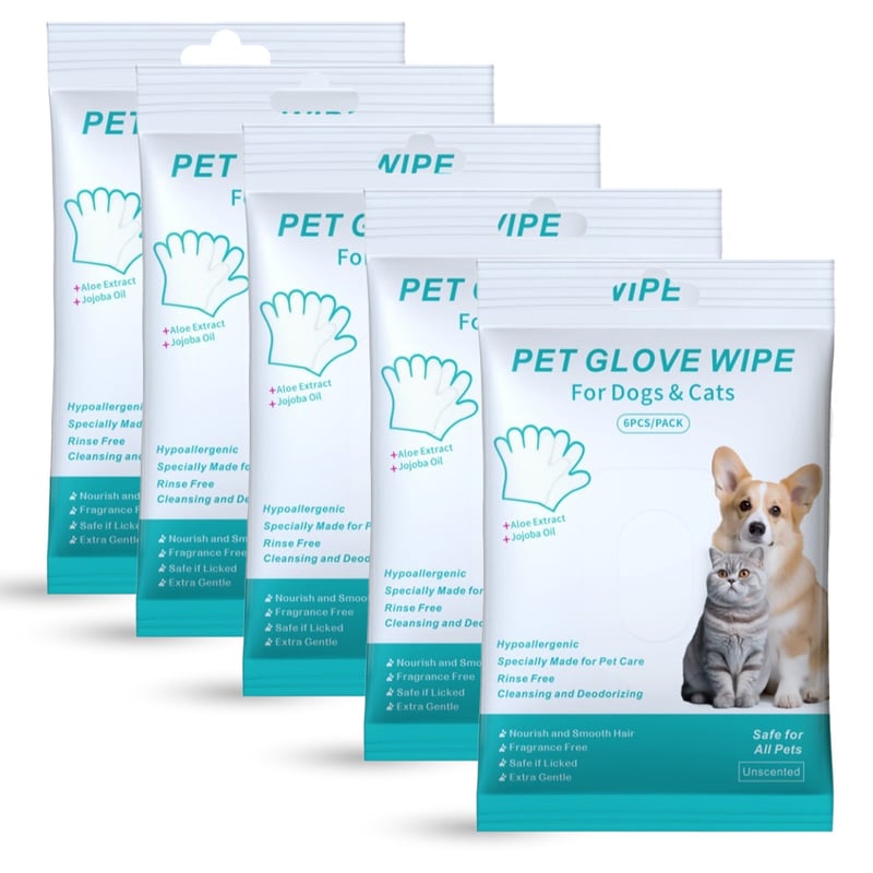 FurGlow – Hypoallergenic Pet Bath Wipes