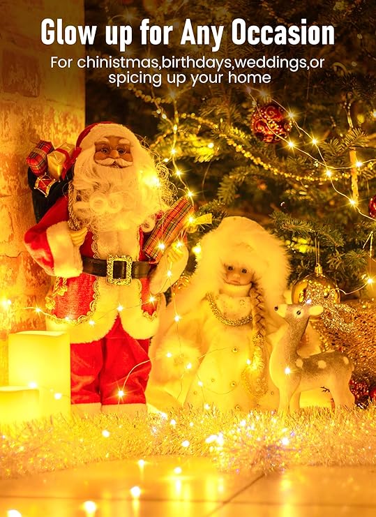 FestivaGlow – Multi-Mode Christmas LED String Lights