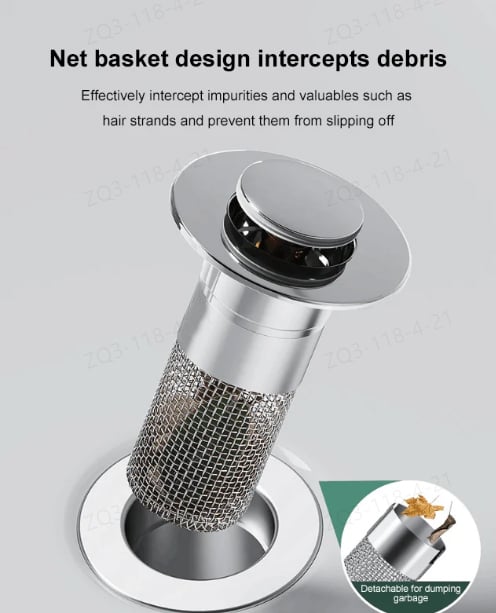 ClogGuard – Bathroom Drain Stopper Pro