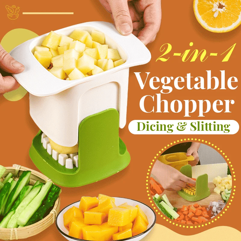 ChopEase | 2-in-1 Vegetable Dicer & Slicer