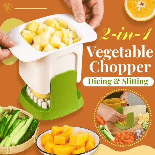 ChopEase | 2-in-1 Vegetable Dicer & Slicer