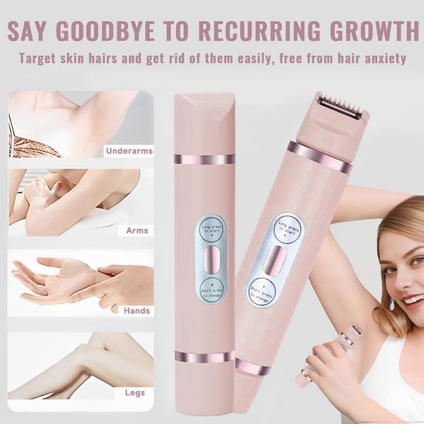 GlamSmooth – Rechargeable Dual Use Shaver for Women