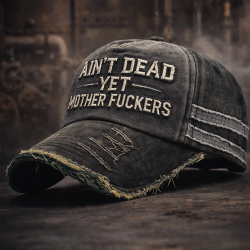 Ain't Dead Yet Vintage Trucker Cap-Buy 2 Free shipping