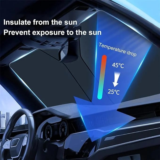 SolarShield – Foldable Car Sun Shade