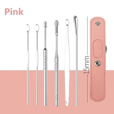 CleanEar – Professional Stainless Steel Earwax Remover Kit