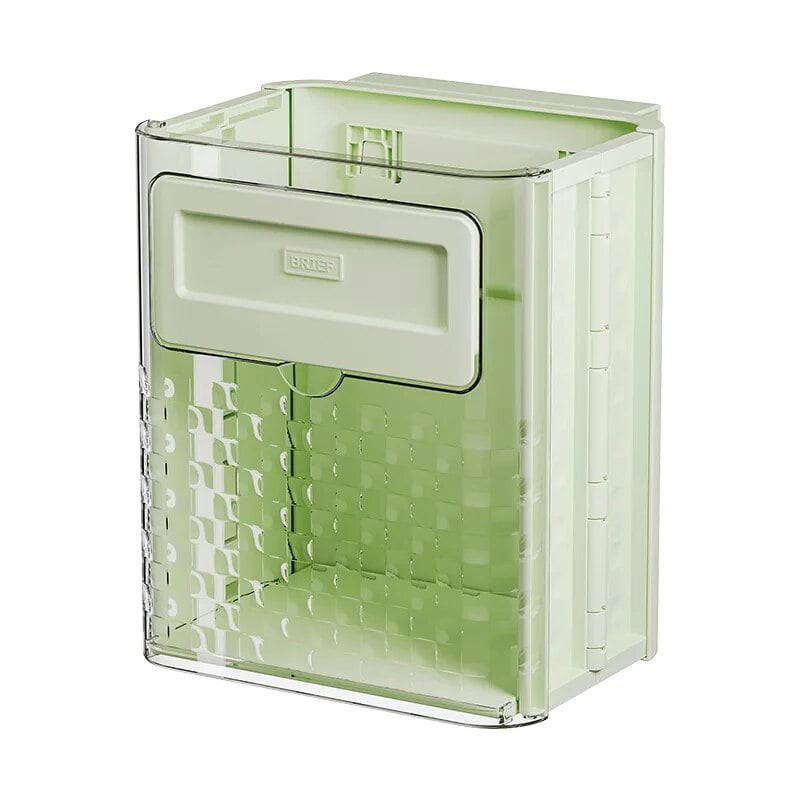 SpaceBin – Wall-Mounted Foldable Trash Can