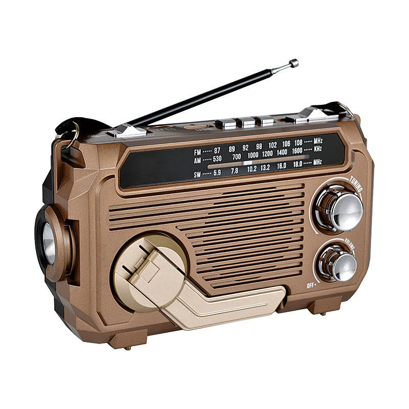 SolarWave – Rechargeable Solar-Powered Radio