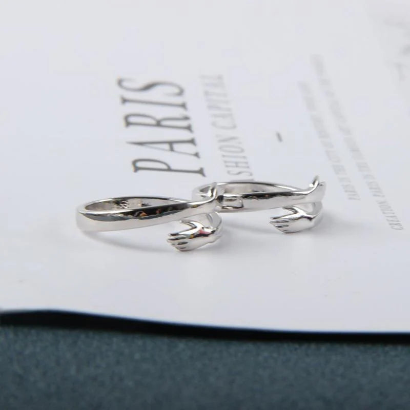 Embrace – Couple Hug Ring