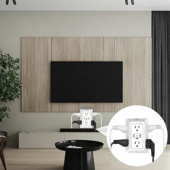 PowerHub |  9-IN-1 Multi Plug Surge Protector Outlet