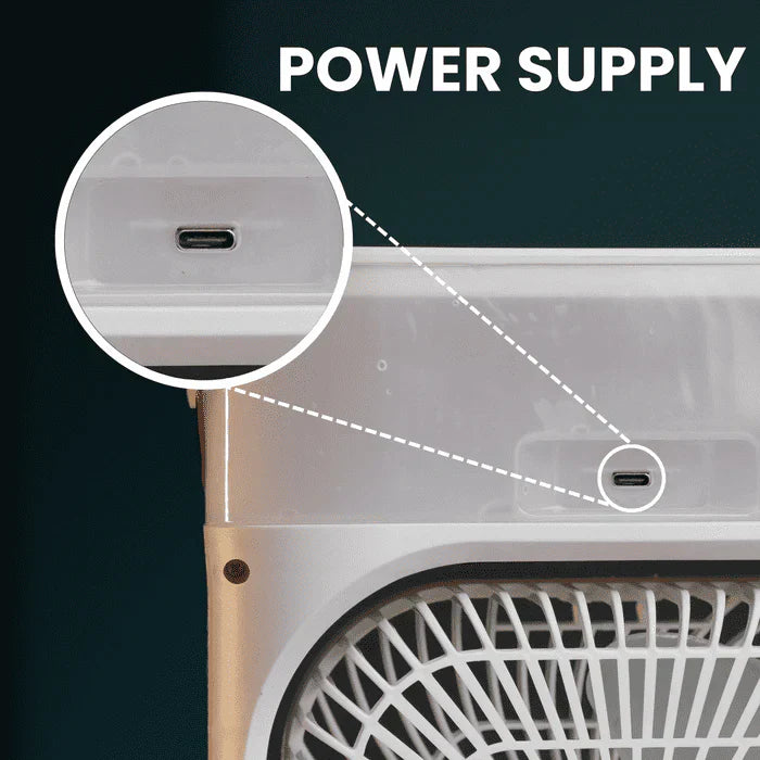 AquaChill – Instant Cool & Moist Air for Personal Comfort