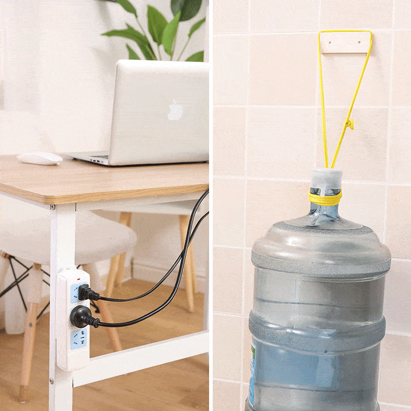 WallGrip - Adhesive Socket Holder for Effortless Mounting