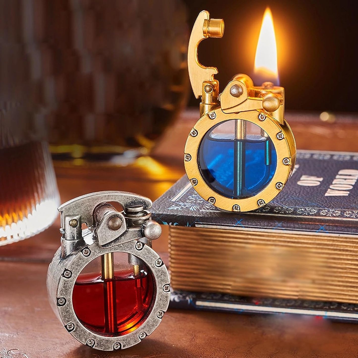 RetroIgnite – Steampunk Kerosene Lighter