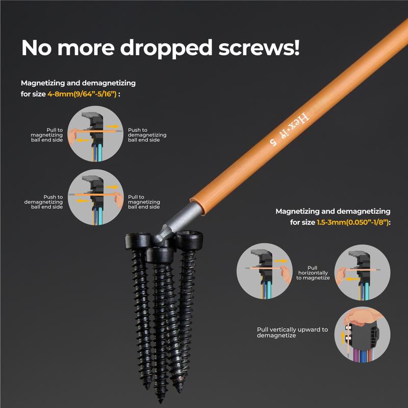 QuickHex - Instant Size Finder Allen Wrenches