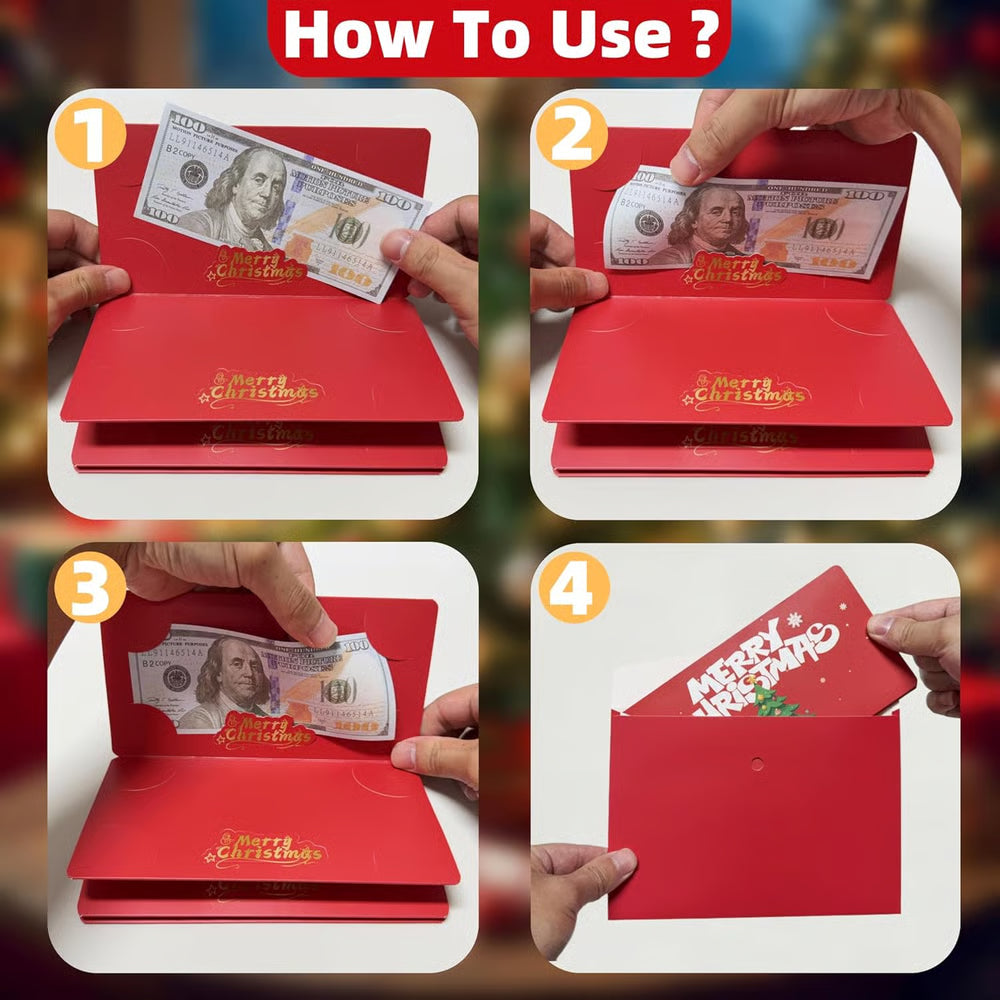 MerryMint – Christmas Cash Gift Envelope